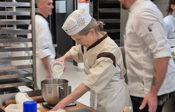 Twenty candidates from all over France at the CFA de Bains to win the title of best almond pancake