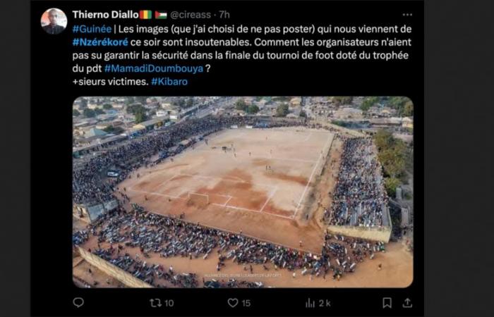 a football match turns into carnage in Guinea