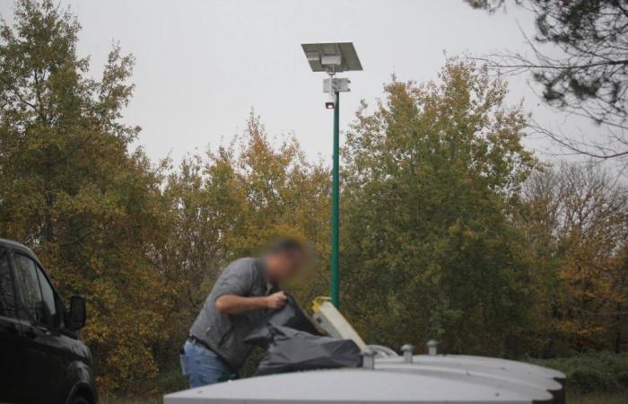 Cameras near trash containers? In Dordogne, the idea comes to fruition