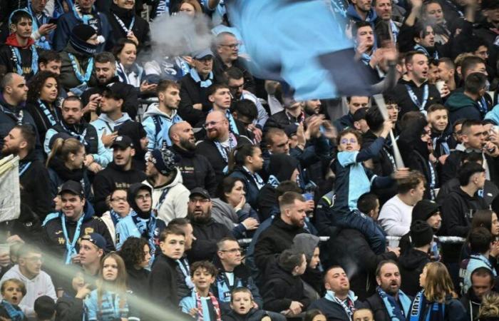 at 6 years old this supporter is already banned from the stadium in Le Havre