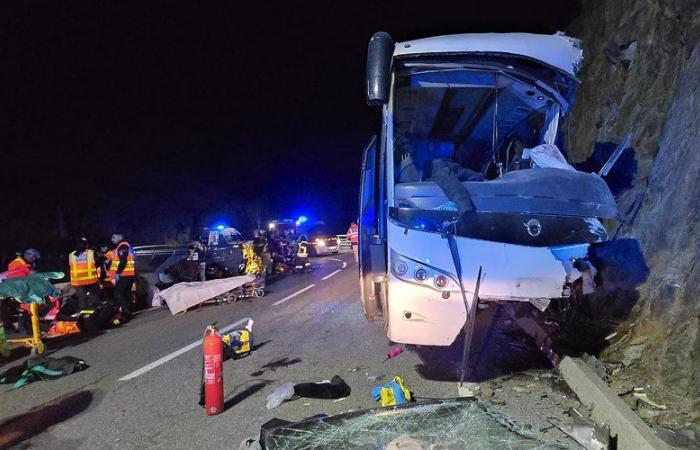 Bus accident in Porté-Puymorens: a 4-year-old child among the most seriously injured, the bus driver could be heard by Tuesday