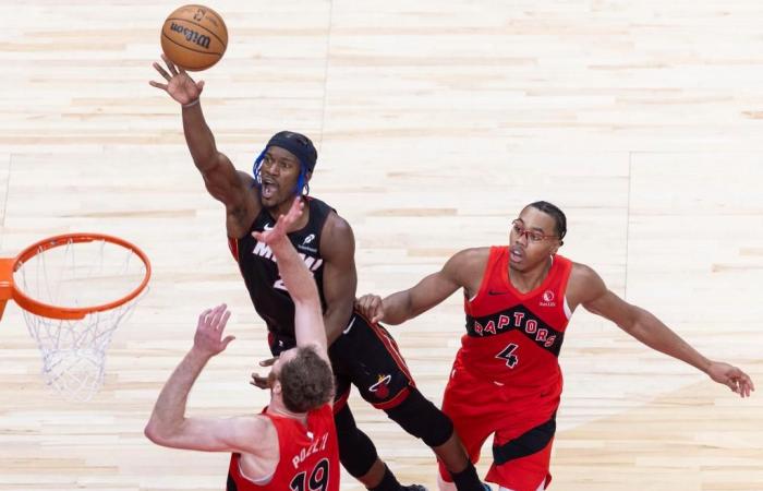 Toronto Raptors vs. Miami Heat -Xinhua