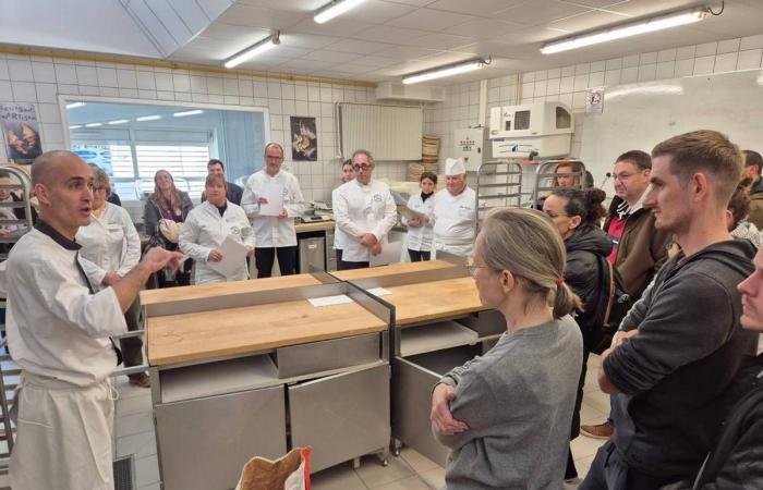 Twenty candidates from all over France at the CFA de Bains to win the title of best almond pancake