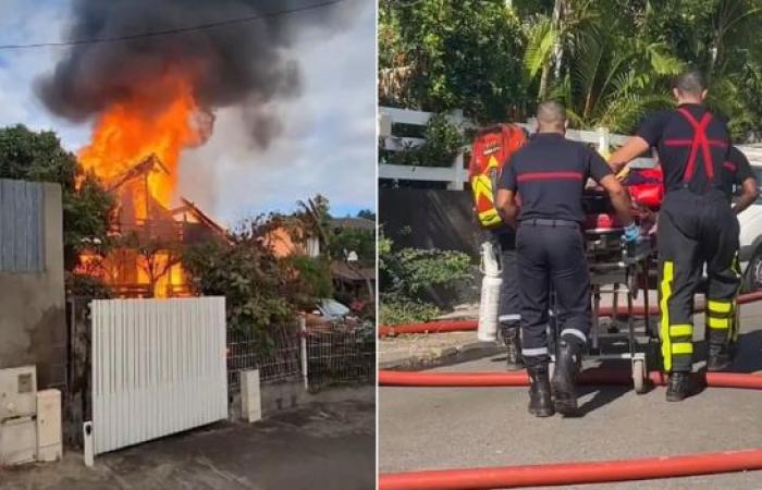 A septuagenarian dies in the fire at her house in La Possession: she is said to have jumped into a swimming pool to escape the flames