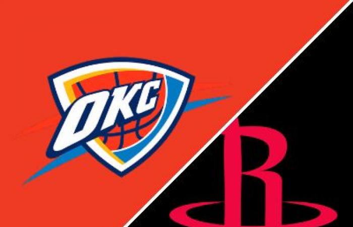 Rockets 119-116 Thunder (Dec 1, 2024) Game Recap