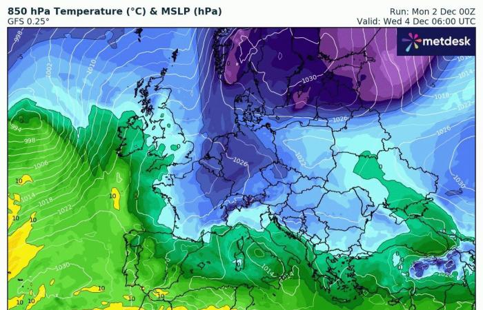 Return of the cold at the end of the week in France? 02/12/2024