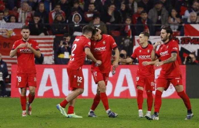 Osasuna: Osasuna keeps the pulse against Sevilla