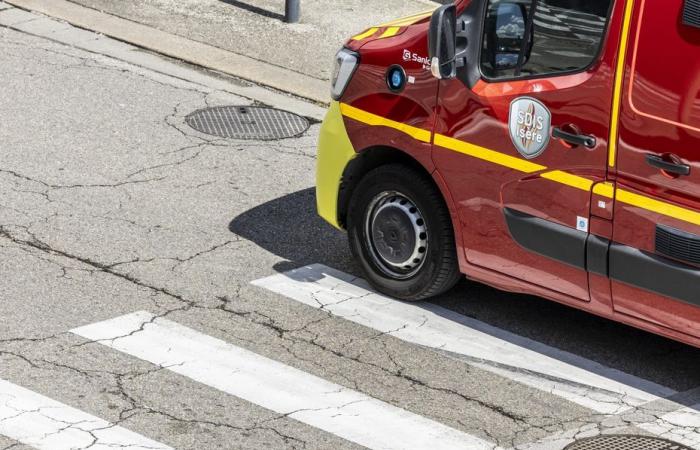 A violent frontal collision leaves one dead and one injured in Isère