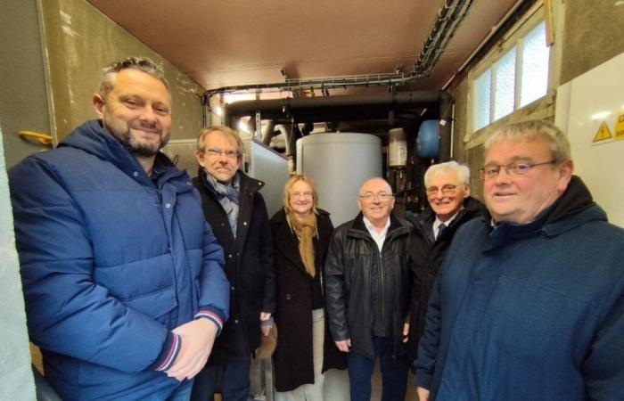 Geothermal energy heats the school and restaurant of this small town in La Manche