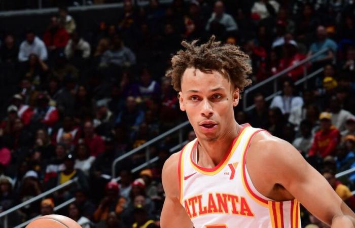 Hawks ruin Murray homecoming with double-digit win, 124-112