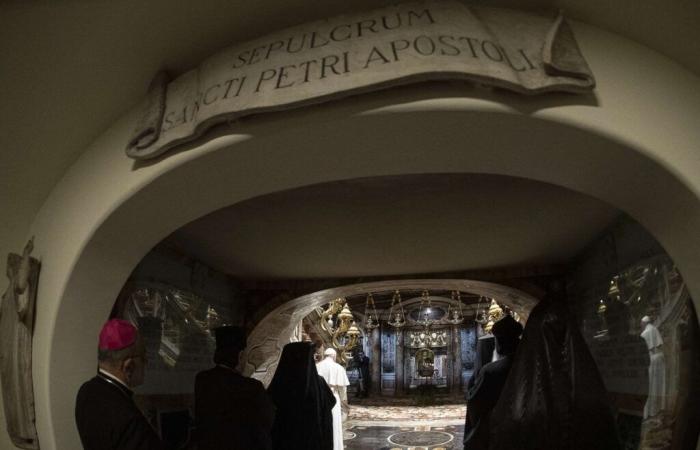 a webcam inaugurated this Monday to see the tomb of Saint-Pierre live