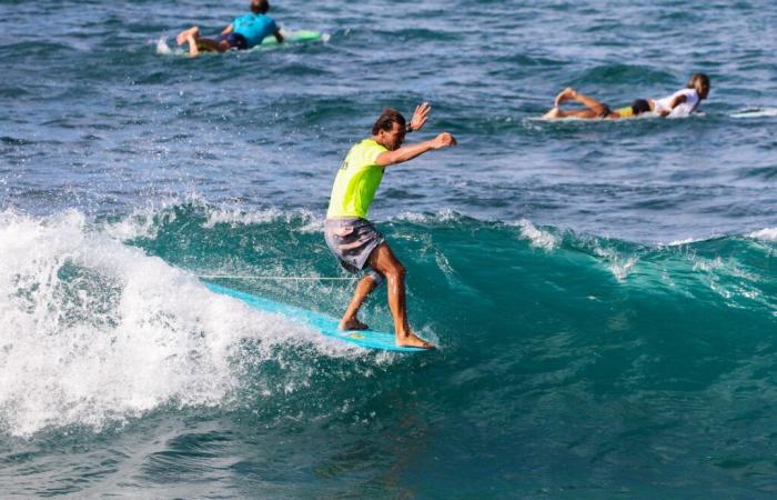 Oana Duboscq and Jordan Oueslati win the French Longboard Open in Guadeloupe