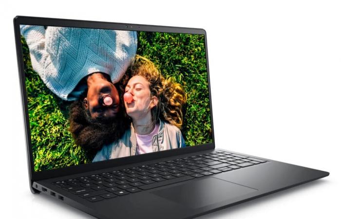 Black Friday €349 Dell Inspiron 15 3520, inexpensive 15″ Full HD 120Hz thin and light Ultrabook Black laptop under Intel Core i3 hybrid for everyday use