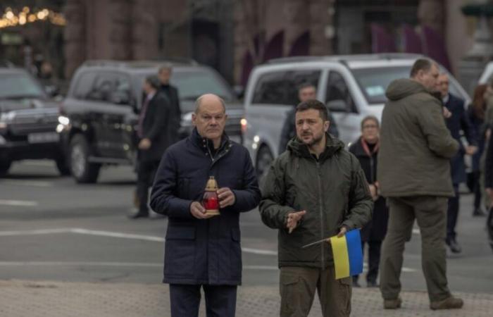 War in Ukraine: on surprise visit to kyiv, Scholz offers new military aid