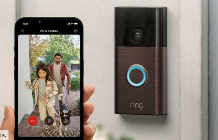 the new Ring wireless video doorbell is less than 60 euros