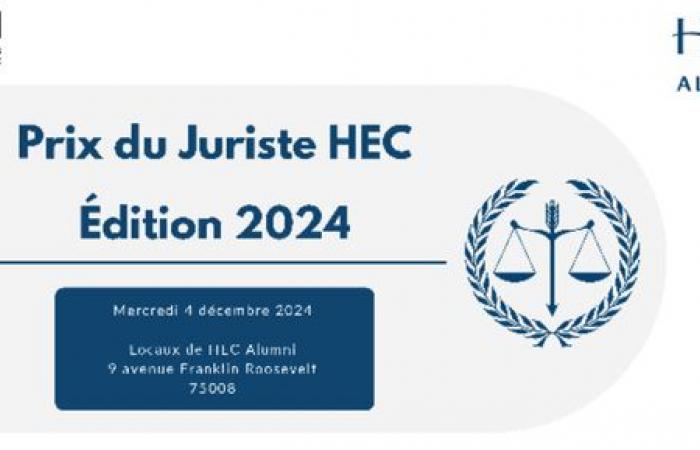 HEC Jurist Prize 2024 – HEC Alumni – Paris, 75008