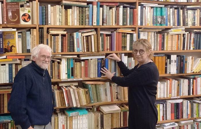 Cathy and Gégé Maugé, their heads in second-hand books for over 30 years, at the Bouquinerie l'ivre livre in Foix