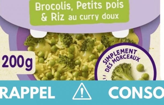 Blédina recalls a batch of Blédîner contaminated with a toxin