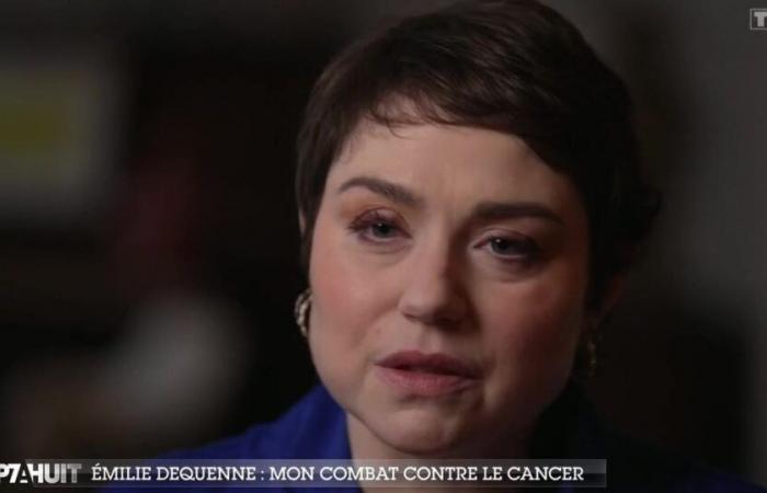 “I don’t want to die”: The moving testimony of Émilie Dequenne, who announces in “Sept à quatre” on TF1 the relapse of her “rare and aggressive” cancer