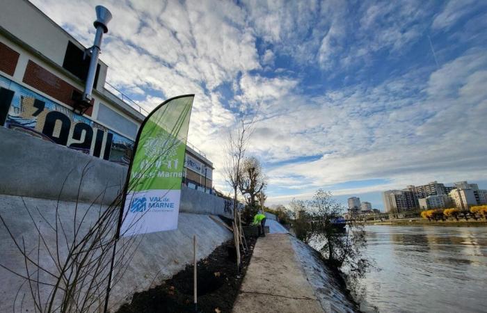 after three years of work, the construction site on the banks of Choisy-le-Roi is completed