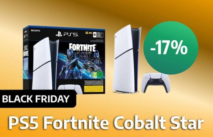 Black Friday: the PS5 Fortnite Cobalt Star is at the best price during this Cyber ​​Monday!