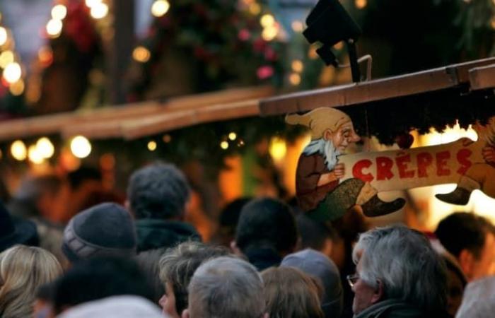 a young father injured with a knife at the Christmas fair, three people arrested