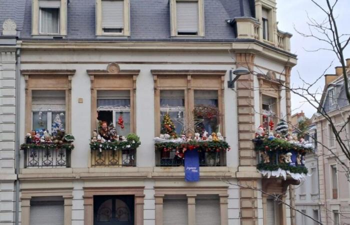 VIDEO – Thanks to France Bleu Alsace, Katty Gauer found help to install her Christmas decorations