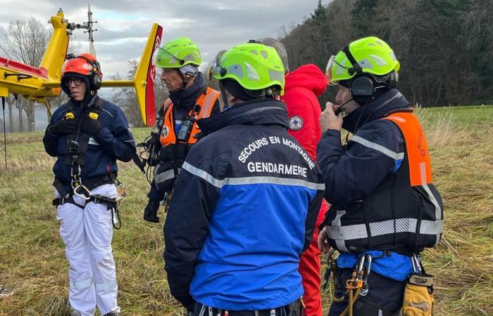 Death of a mountaineer after a 200-meter fall in the Hohneck massif, the favored accidental trail