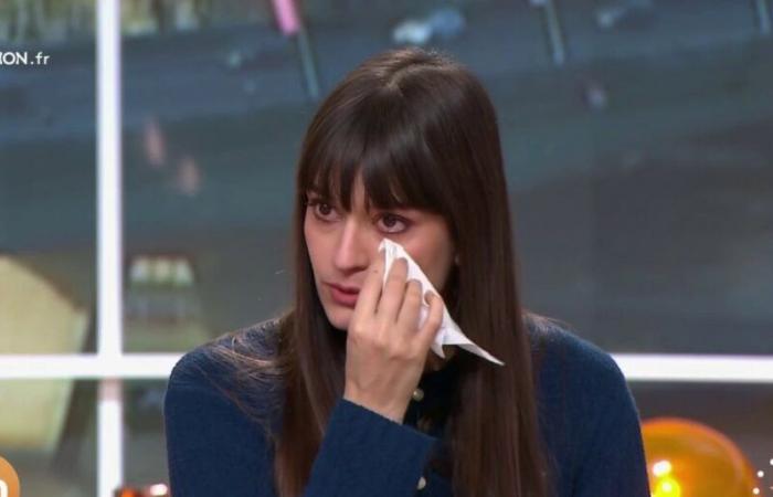 Clara Luciani moved to tears by a tender message from a friend in Télématin (VIDEO)