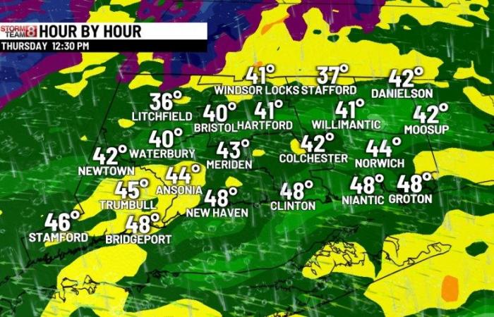 Early icy patches & frost then quiet today-rain for Thanksgiving