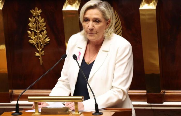 Budget: Marine Le Pen asks the government to renounce the deindexation of pensions to escape censorship