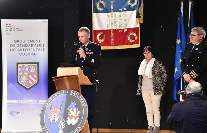 Swore. The Jura gendarmes celebrated Sainte-Geneviève | Jura: all the local information