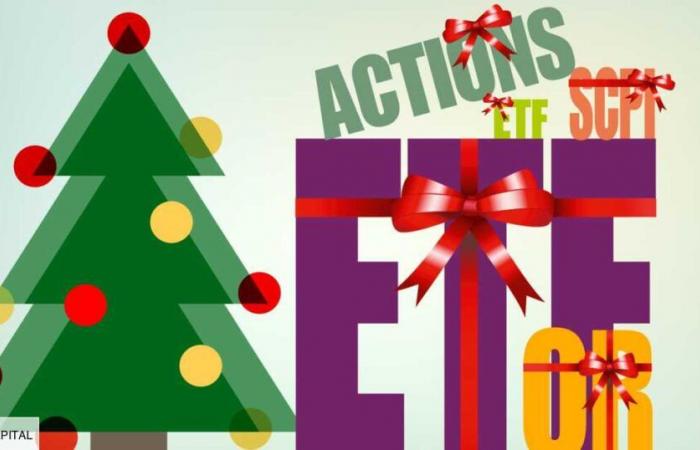 ETF, SCPI, gold, stocks… how to offer these investments at Christmas?