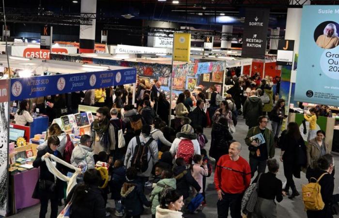 record attendance at the Montreuil Book and Youth Press Fair, with 198,000 visitors