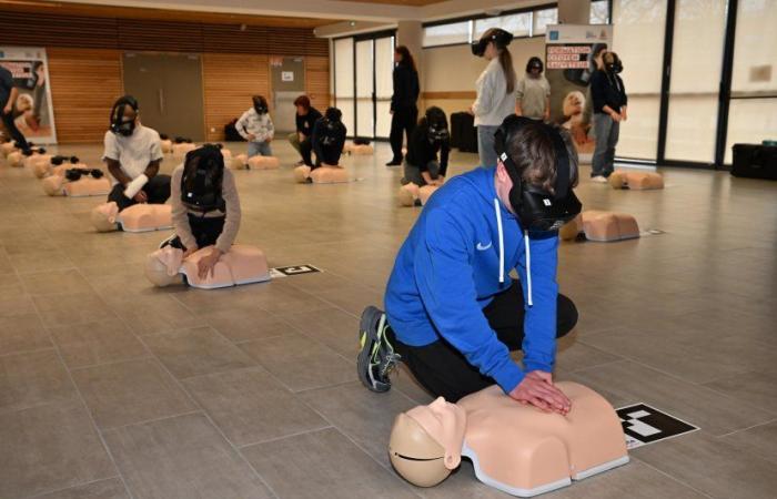 Drôme – Beaumont-lès-Valence – Schools: Virtual reality used for first aid training