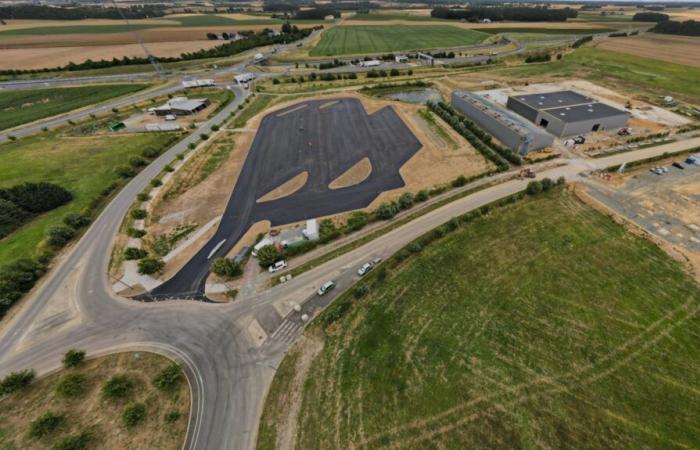 in Neuillé-Pont-Pierre, the Polaxis business park thinks bigger with Dentressangle