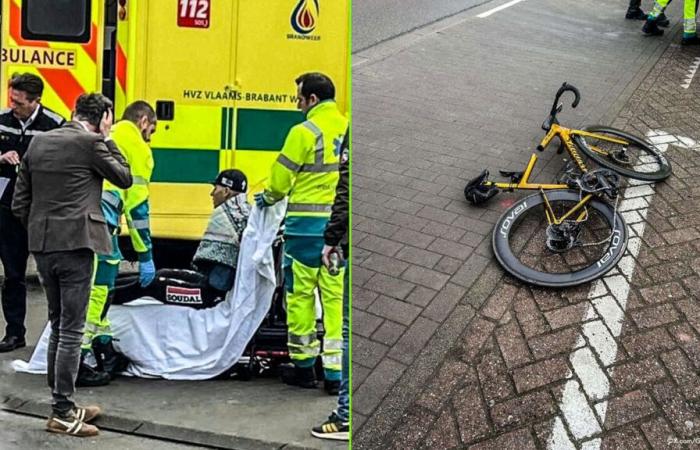 Heavy toll for Remco Evenepoel: he suffered fractures to his shoulder, rib and right hand in a fall