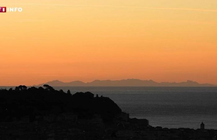 “It’s magnificent”: Corsica visible from Nice, a spectacle which only occurs under several conditions