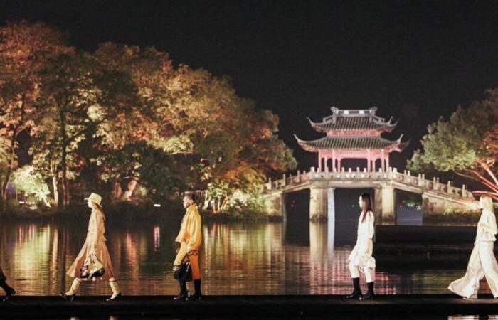 In Hangzhou, Chanel’s Métiers d’art parade on the water