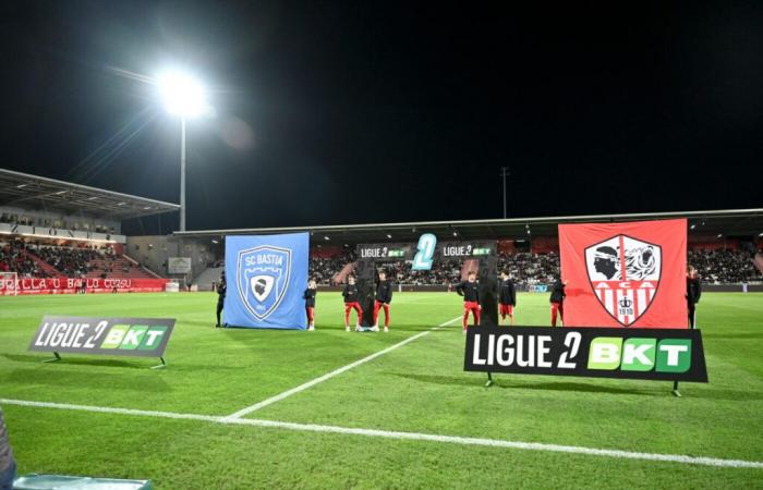 A match lasting more than a month ends in a 0-0 – Ligue 2 – J10 – Ajaccio-Bastia (0-0)