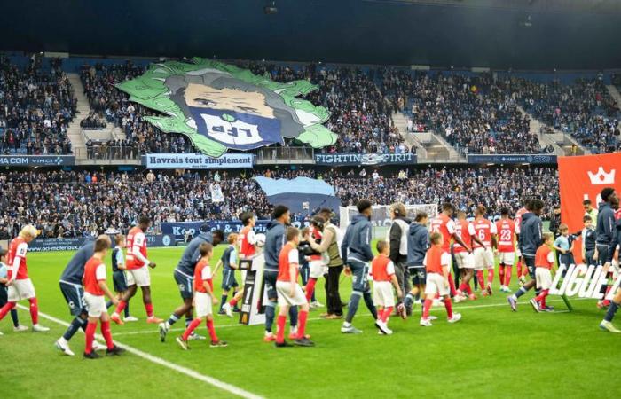 a 6-year-old Le Havre supporter banned from the stadium