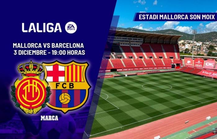 Mallorca – Barcelona: at what time and where to watch the LaLiga match on TV EA Sports