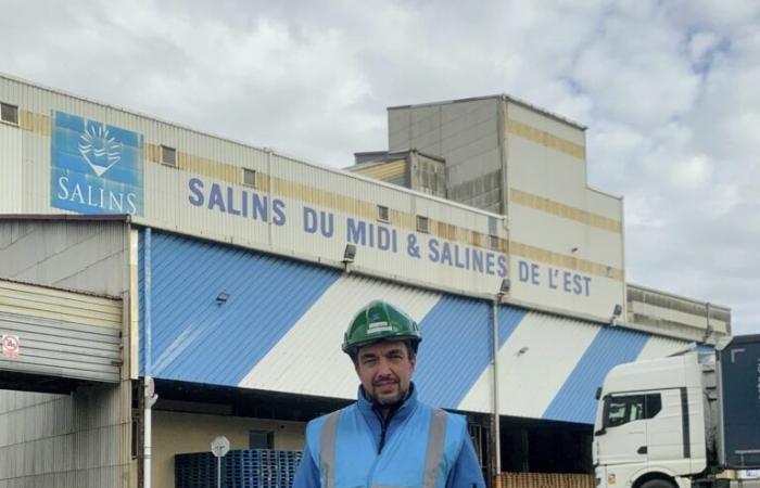 in the last salt mine in France