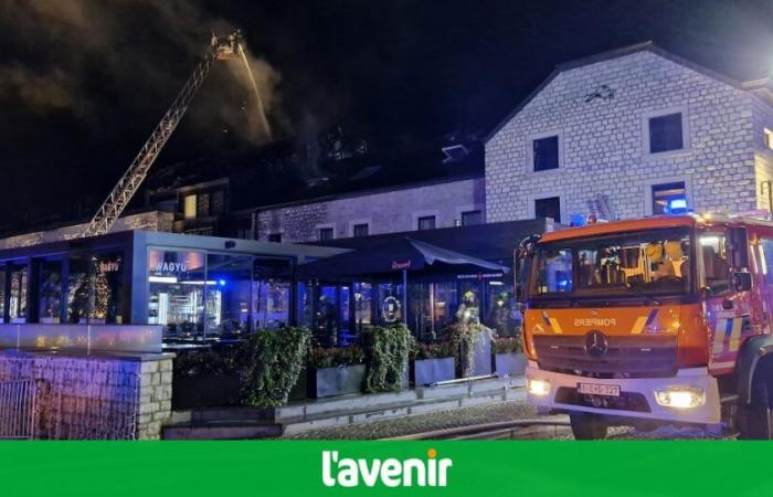 After Monday’s fire at the Sanglier des Ardennes in Durbuy: “We will recover from this tragedy!”, reassures Benoît Bronckart, CEO of the LPM group