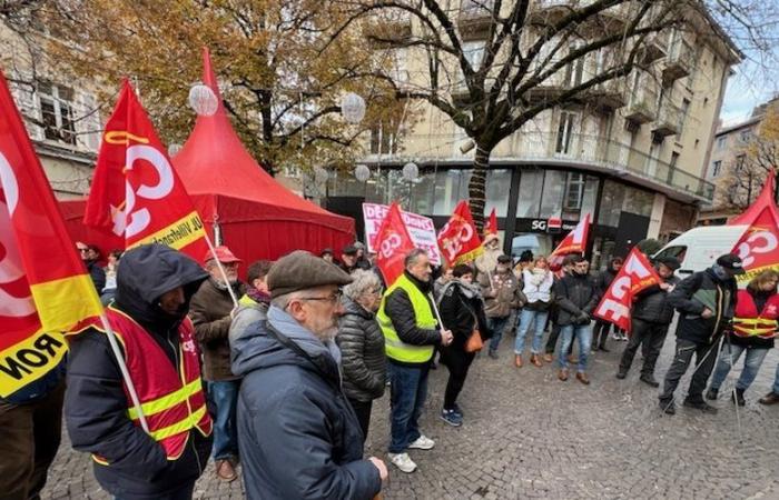 “Simply poverty”: in Aveyron, retirees on the front line to defend their purchasing power