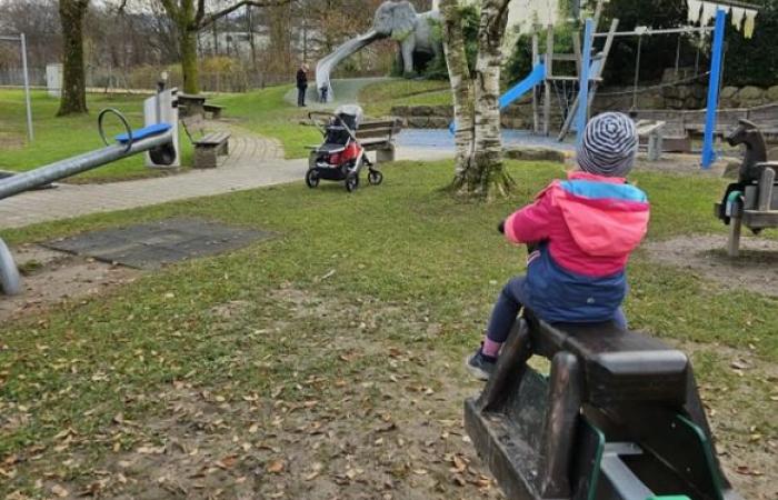 To what extent Swiss playgrounds are littered with cigarette butts