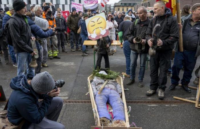 In Bern, farmers demonstrated for fair prices and less bureaucracy – rts.ch