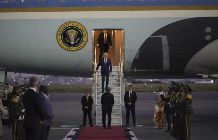 Angola. Joe Biden makes his first visit to Africa