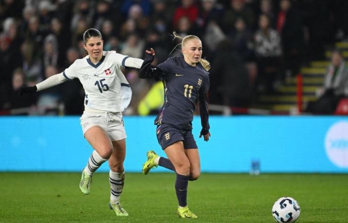 Women’s football: Switzerland raises its head, but loses in England