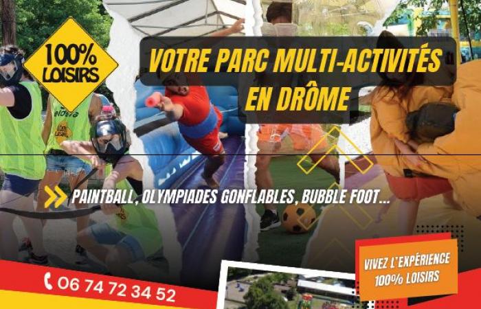 100% LEISURE – THE MUTLTI PARK ESSENTIAL ACTIVITIES IN OUR TWO DEPARTMENTS – DRÔME-ARDÈCHE FOOTBALL DISTRICT